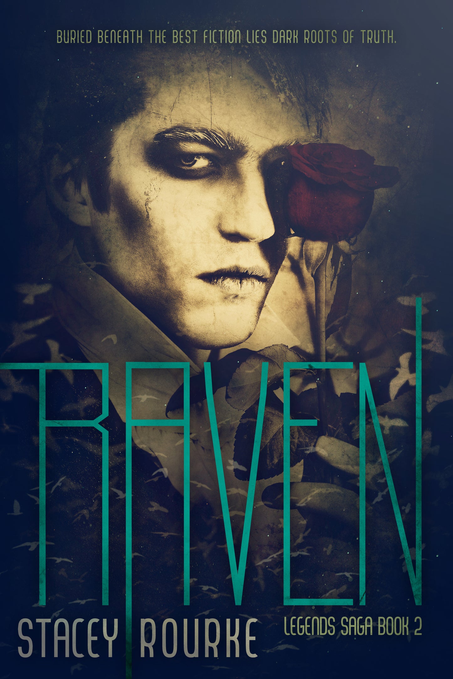 Legends Saga 2 - Signed Paperback of Raven